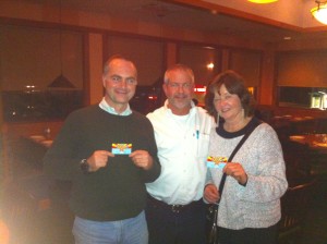 Gail McNeill & Chris von Abo receive their FOCM cards